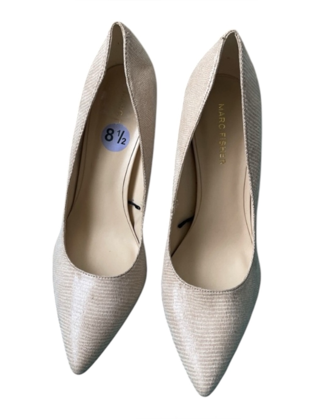 Marc Fisher Women's Tan Heels